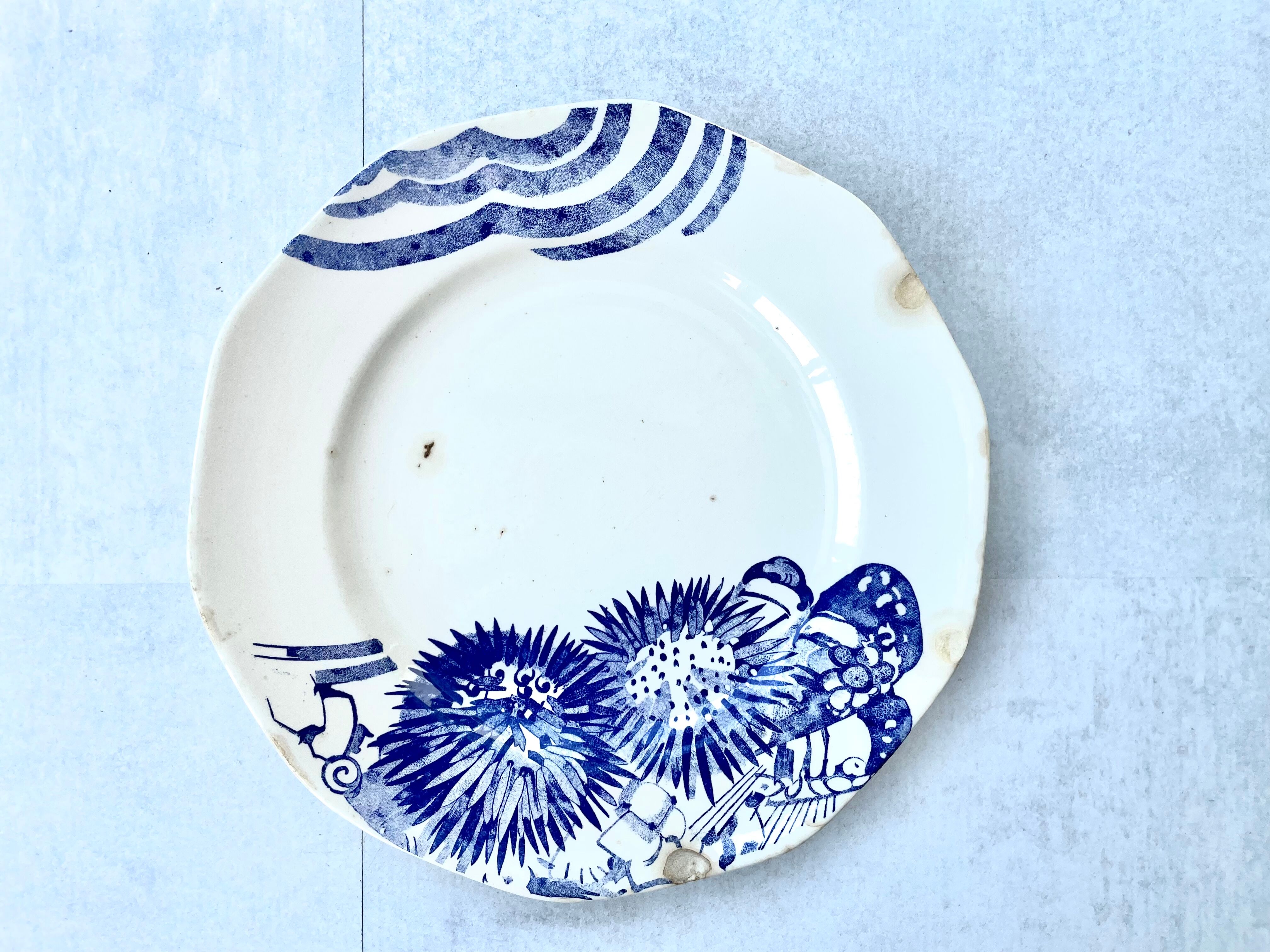 Suite of 7 plates - Mathurin Méheut