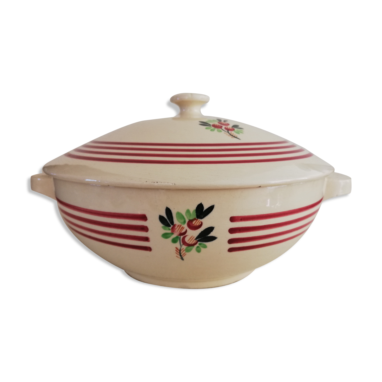 Soup bowl Terre de Fer