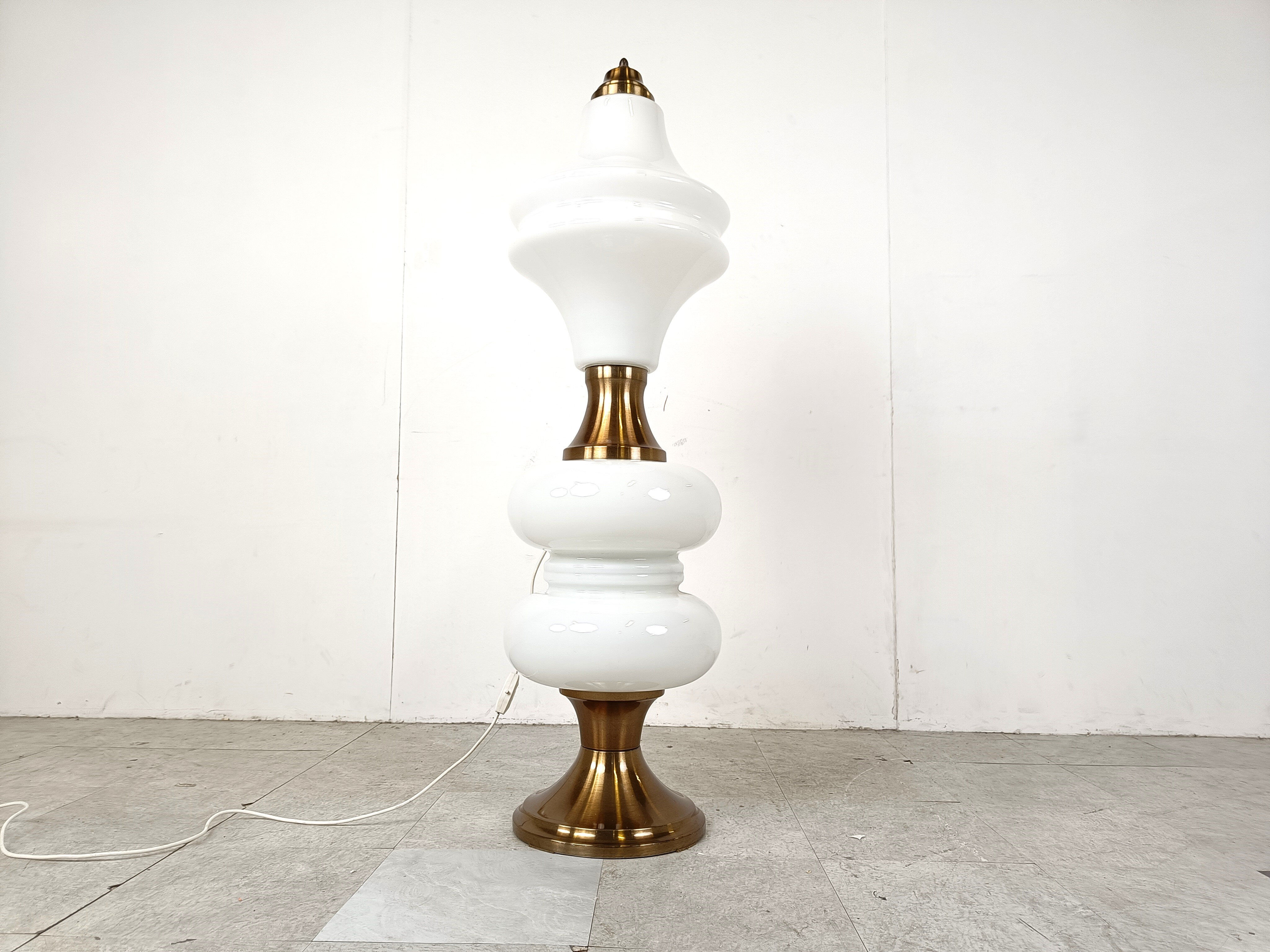 Vintage floor lamp by Mazzega, 1960s