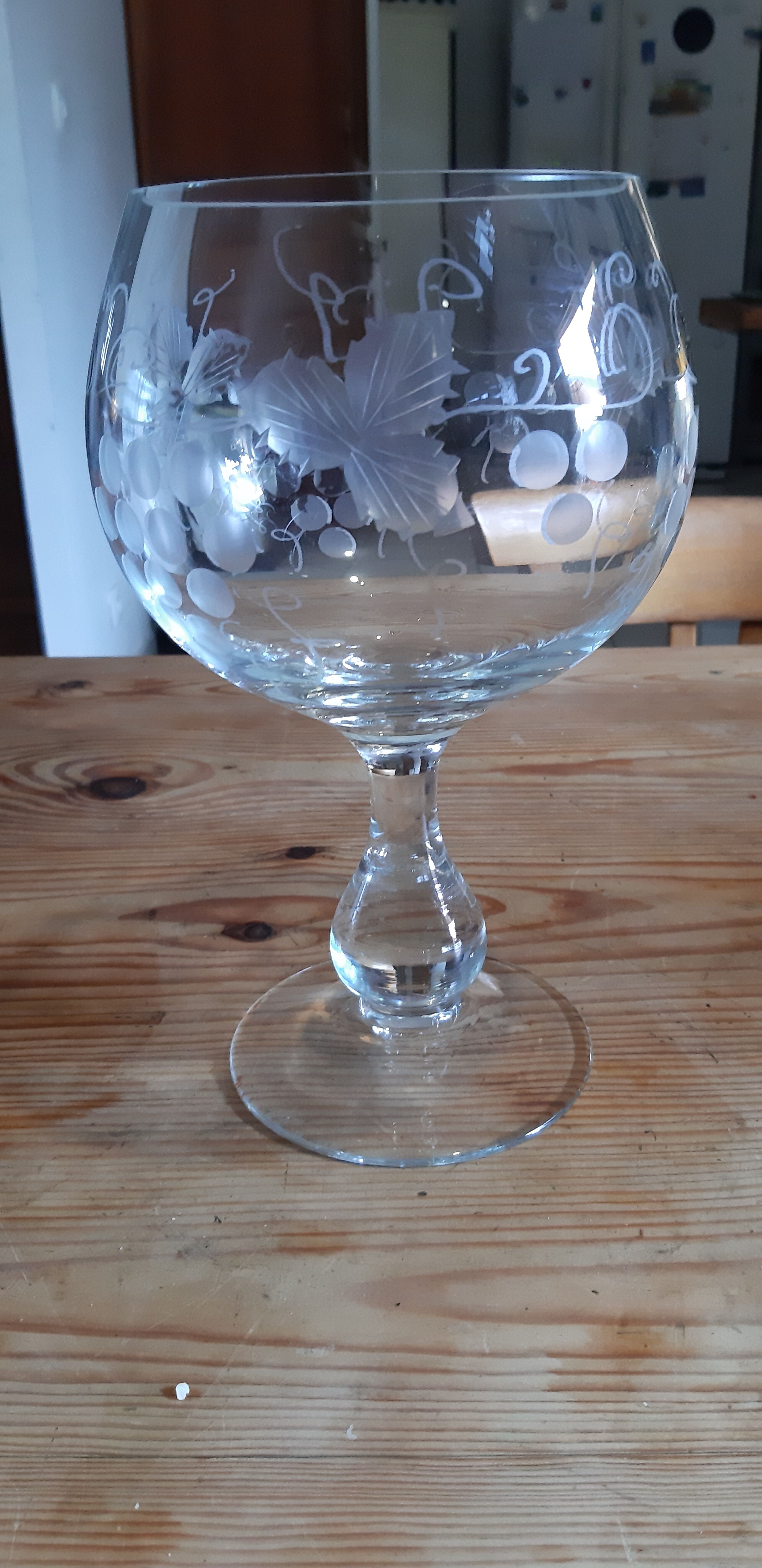 Grand verre à vin en cristal