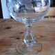 Large crystal wine glass