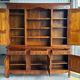 Buffet, rustic sideboard in solid cherry wood, 20th century