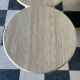 Italian travertine coffee table