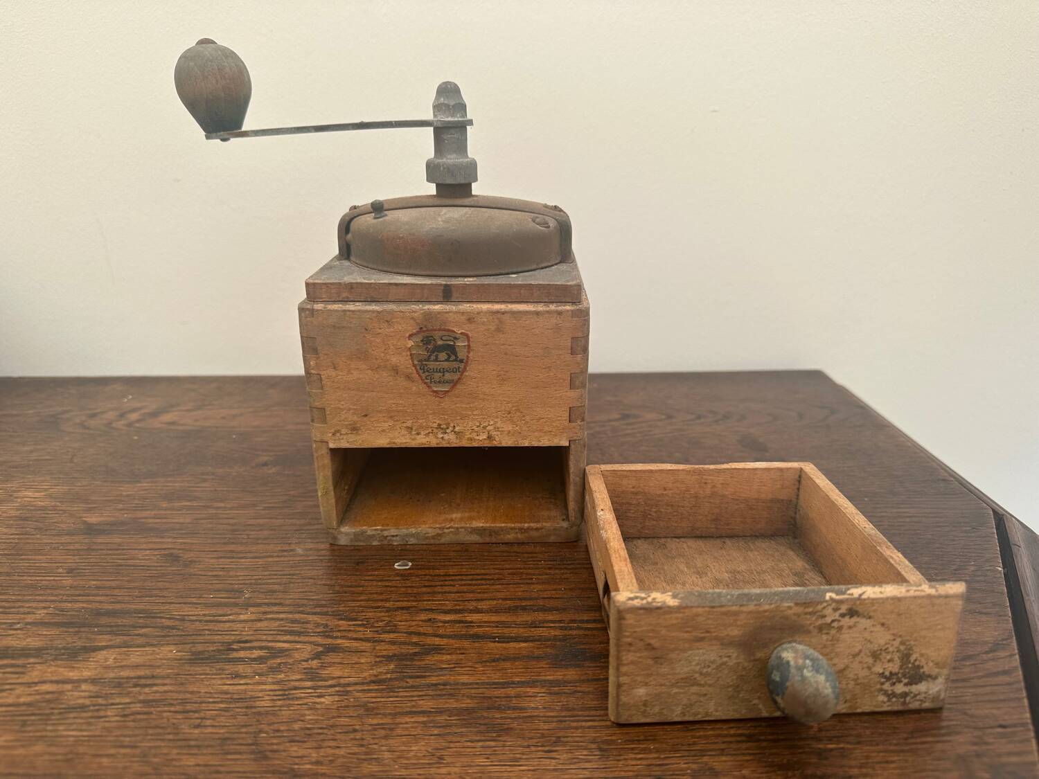 Vintage Peugeot Frères coffee grinder