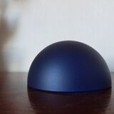Cobalt blue glass salad bowl