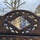 Old wooden screen