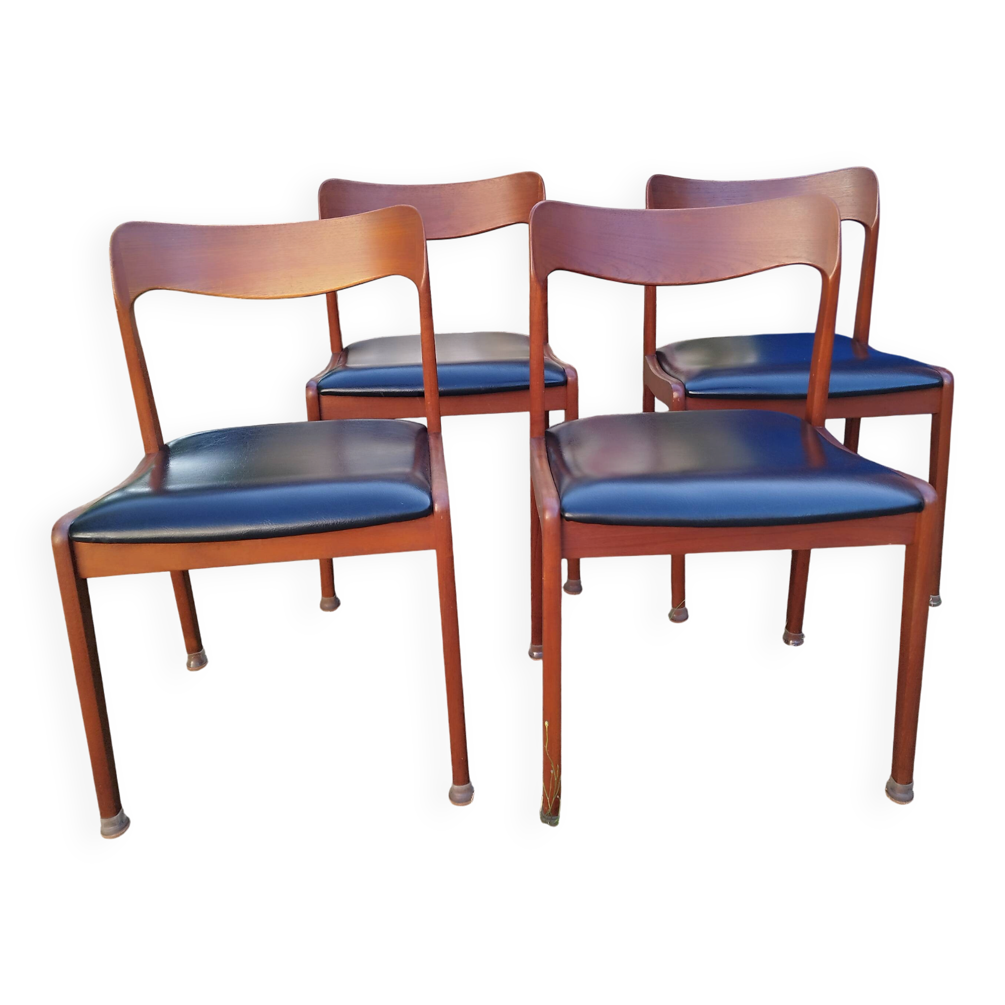 Scandinavian chairs in teak