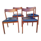 Scandinavian chairs in teak