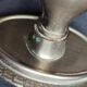 Ensemble de support salle de bain en métal et bronze vintage