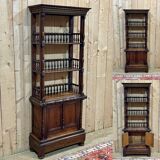 Bibliothèque en sapin de la fin du XIXème