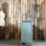 Commode de style Art Déco verte (rénovée)