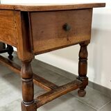 Large farm table - solid cherry - superb patina