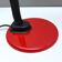 Desk lamp, vintage table lamp red, ball lamp