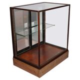 Mahogany counter window late nineteenth century