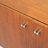 Modernist sideboard in teak (Belgium, 1950s).