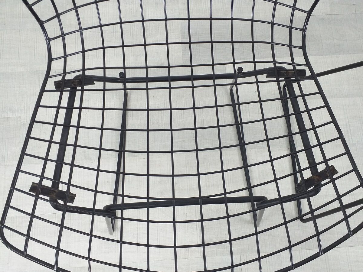 Chair Wire design Harry Bertoia Knoll 70s vintage