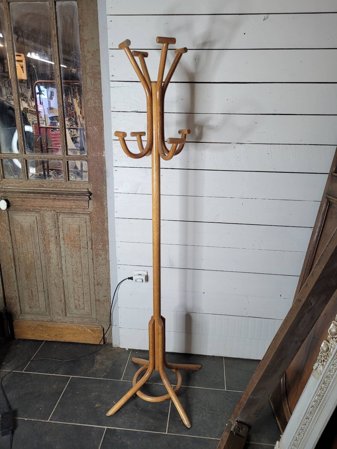 Vintage bentwood parrot