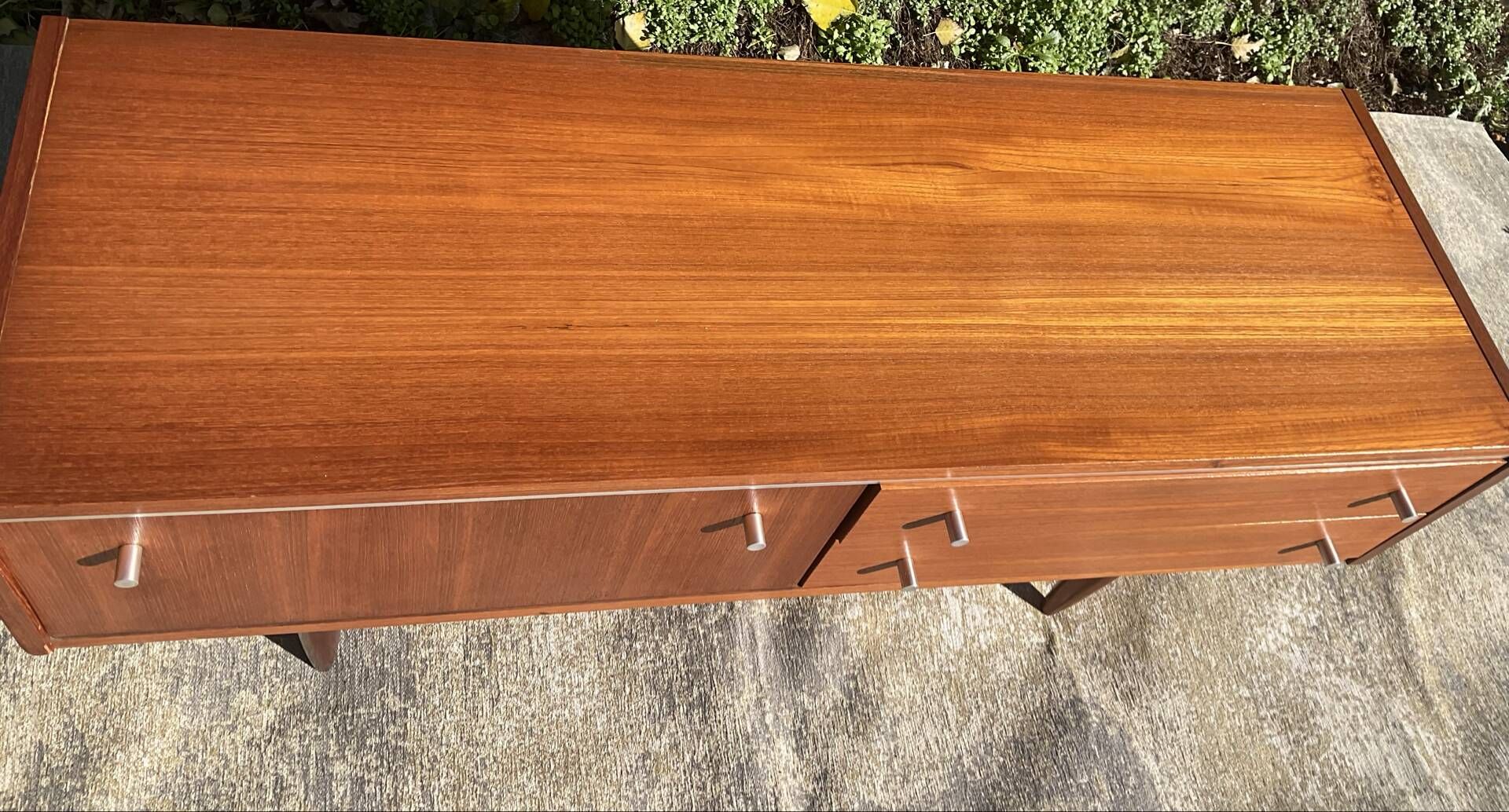 Scandinavian teak TV unit