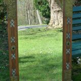 Rare art deco mirror 109x57cm