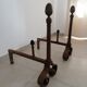 Pair of channels empire cast and brass