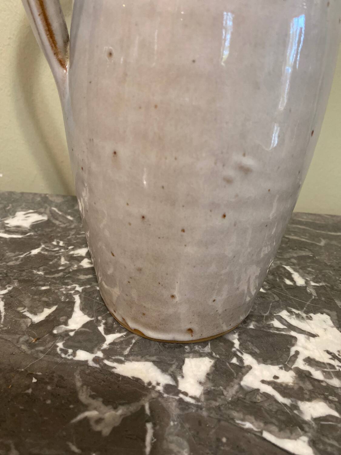 Large stoneware pitcher Roger Jacques