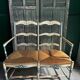 Antique hand-painted Provençal radassier – Straw seat