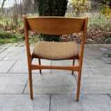 4 Scandinavian chairs by Erick Buch for Oddense, Denmark 1960