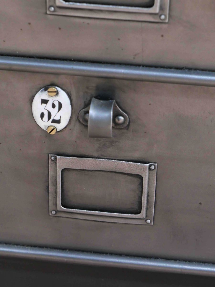 Industrial furniture with 12 strafor valves 1950