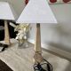 Pair of obelisk lamps by Michel Cayla – Signed with certificate – Design v