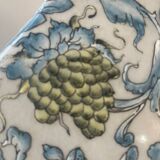 Antique Chinese enameled ceramic lamp