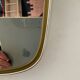 Free form rear view mirror from the 60s and 70s