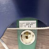 Vintage lighting chandelier BOUDET wooden airplane