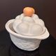 Ceramic egg terrine