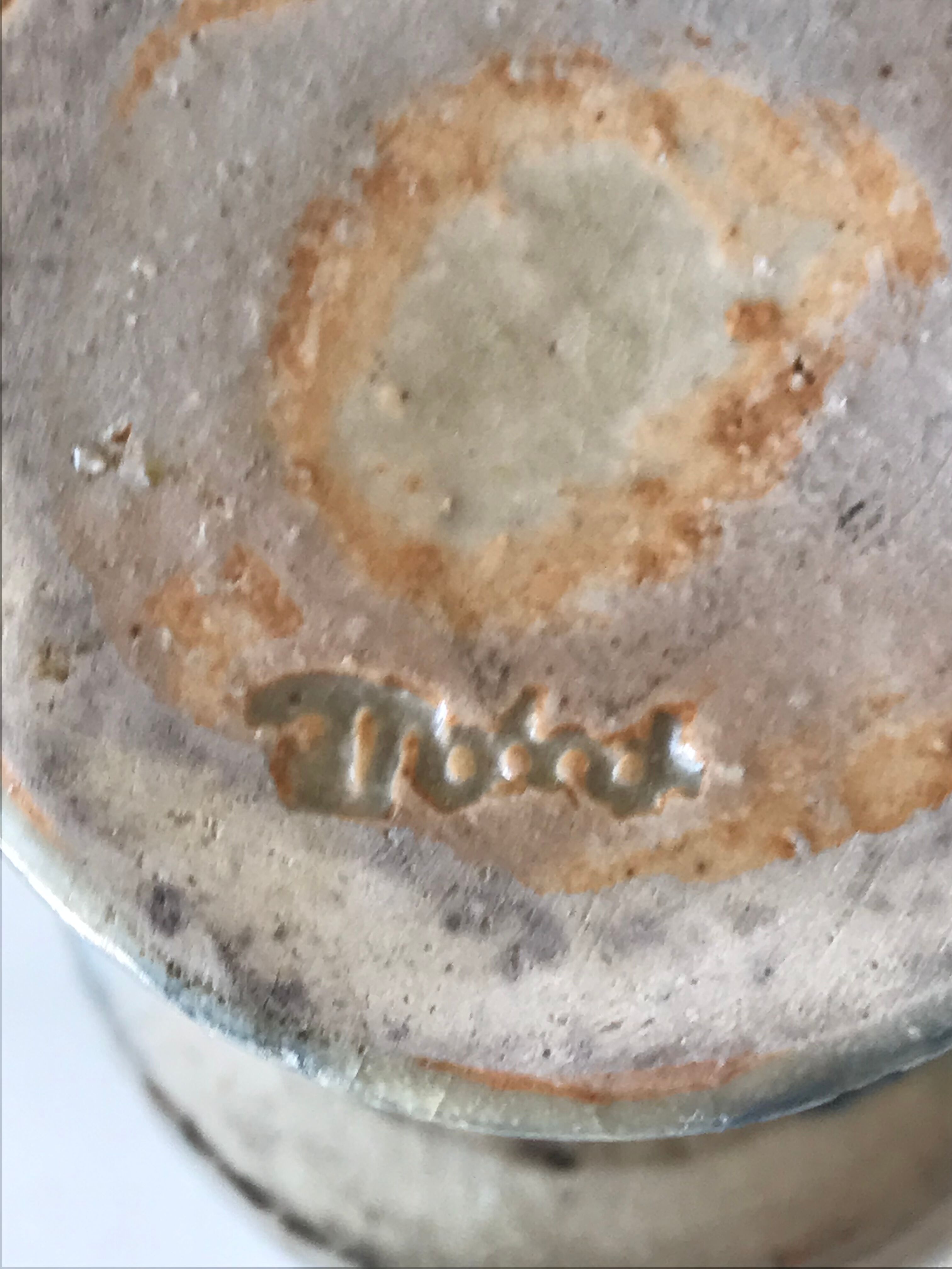 Vintage ceramic vase mobach 1960