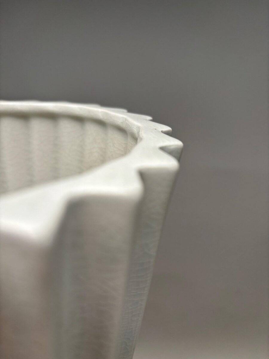 Large Vase 6599 by Giovanni Gariboldi for Richard Ginori, San Cristoforo, Italy, 1930s