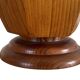 Mid Century Scandinavian teak table lamp 70's design minimalist
