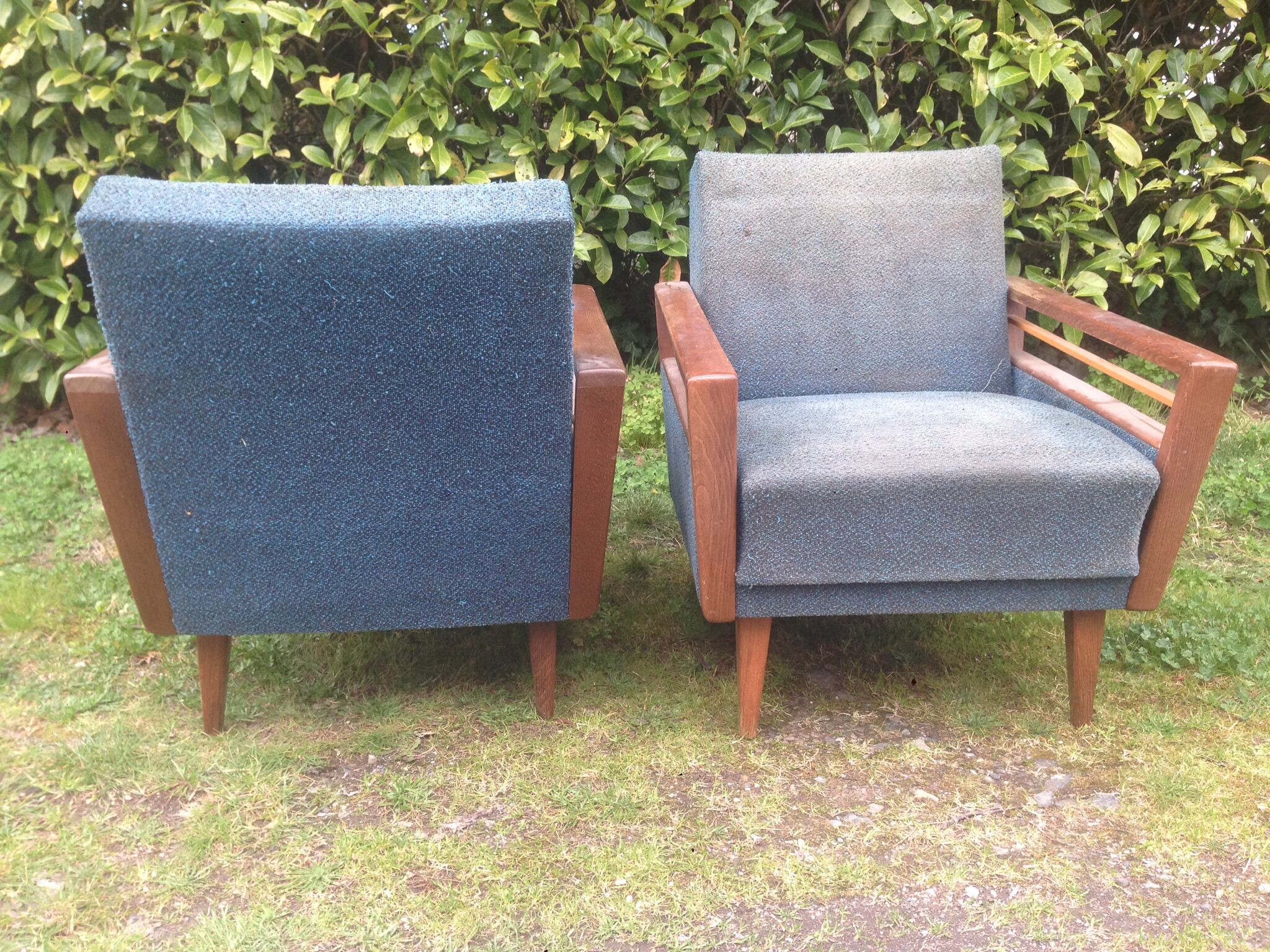 Cocktail chairs of Eastern country origin 60s