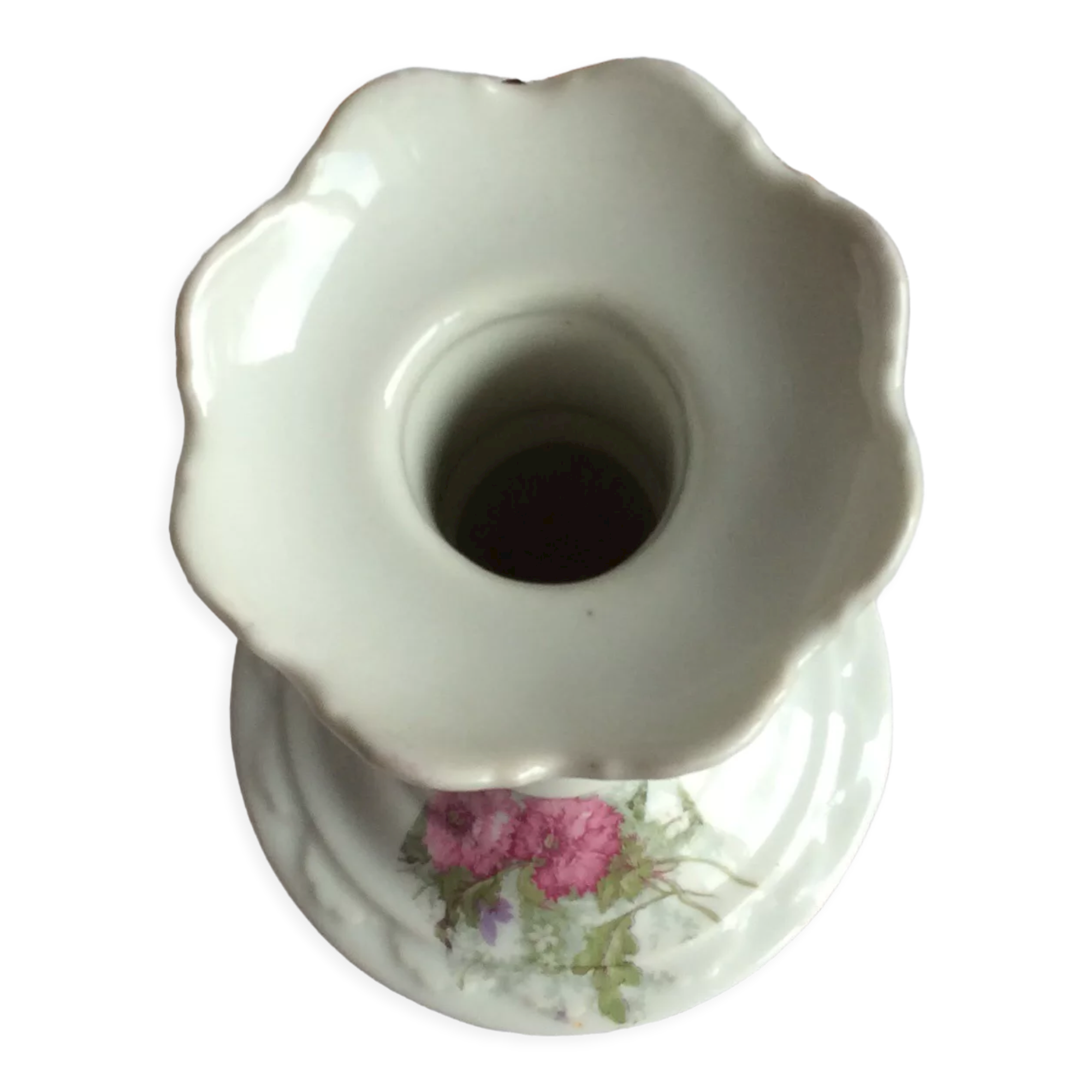 Old porcelain candle holder Limoges