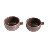 Lot de deux coupelles