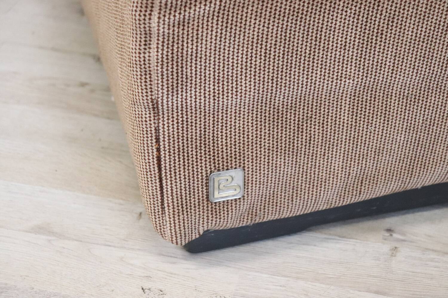 Modular Velvet Sofa by Busnelli, Italy, 1970s