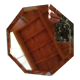 Miroir octogonal biseauté