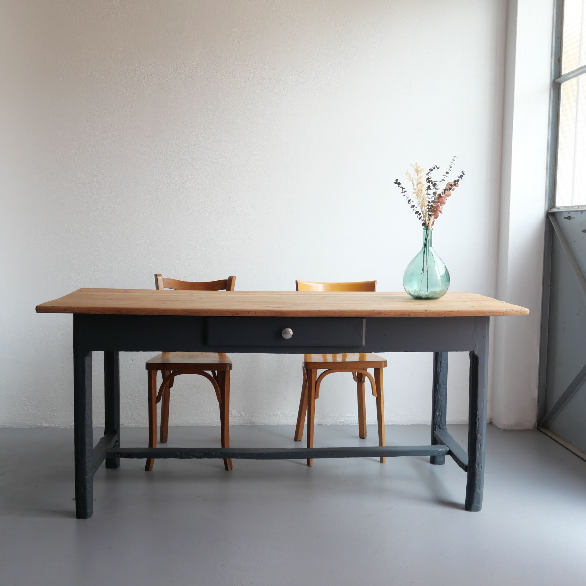 Very old farmhouse table