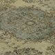 Tapis vintage turc tissé à la main unique en son genre - charme vintage rustique 202x 126 cm