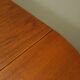 Round teak table, Danish design, 1970s, production: Denmark