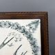 Cast iron trivet – swallow decoration – Longwy pottery