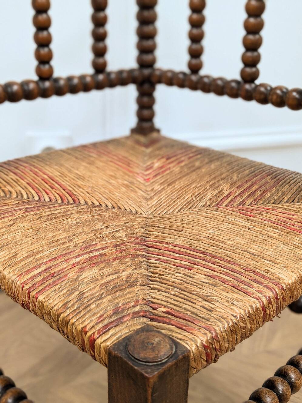 Rustic oak chair