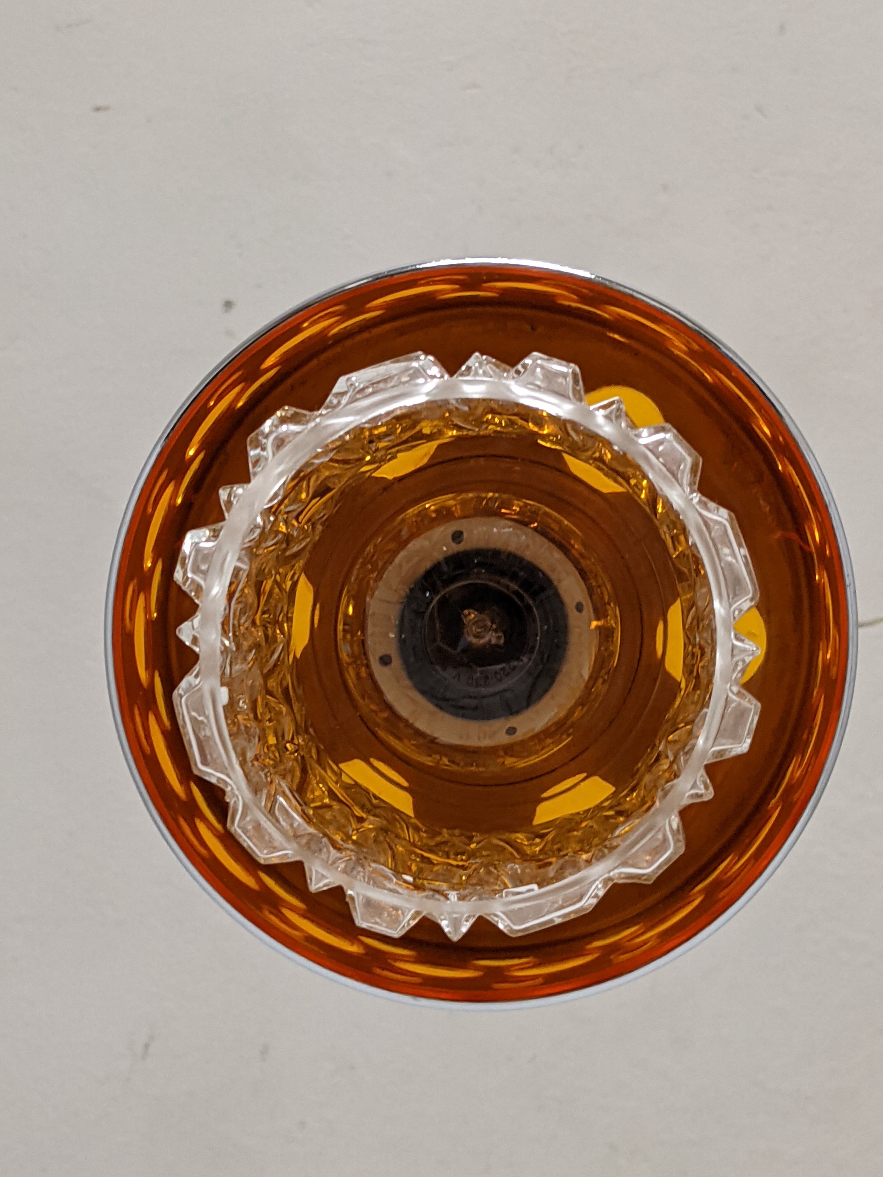 Space Age suspension of the 70s by Raak