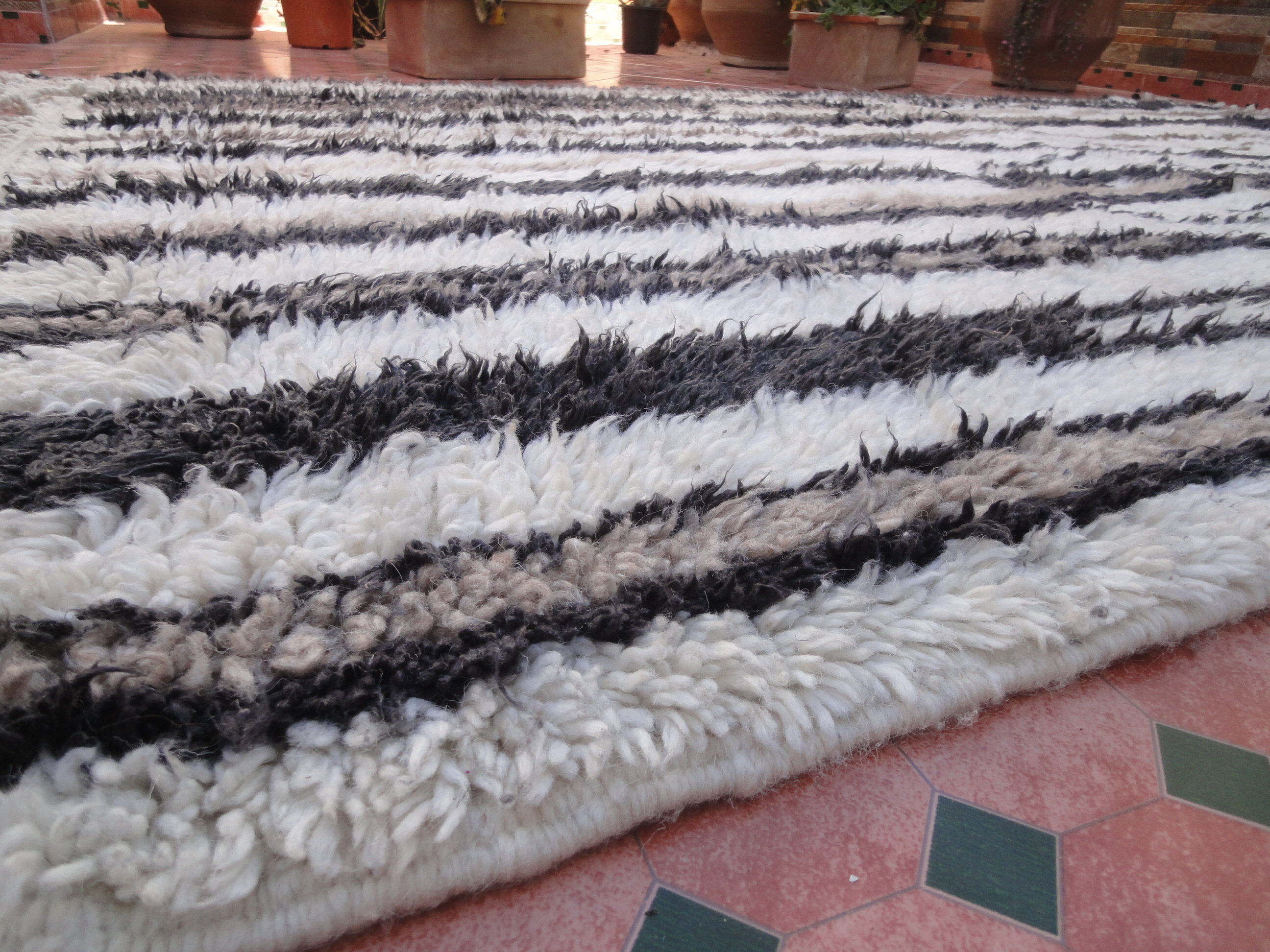 Carpet beni ourain 245 x 149 cm