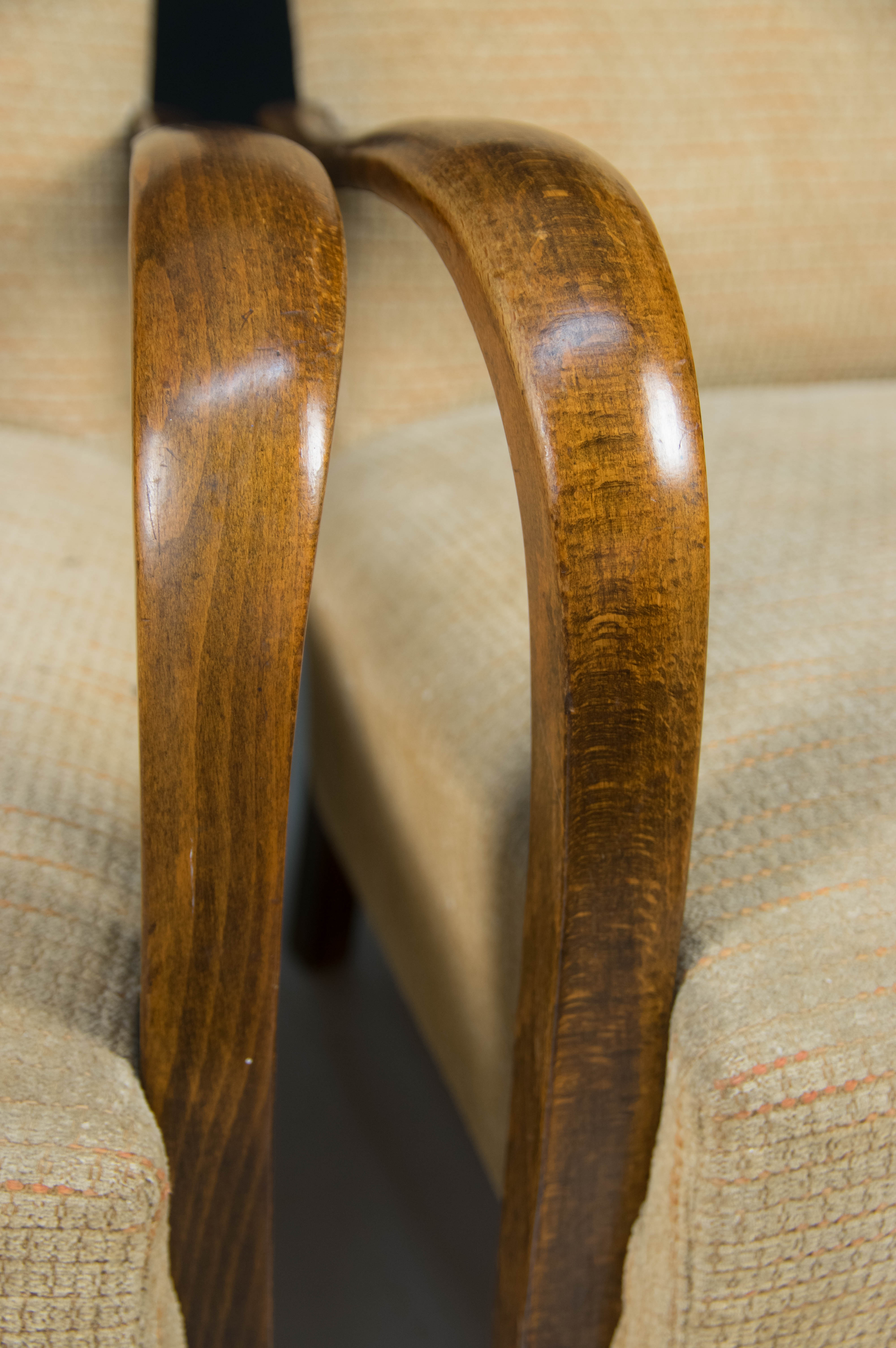 Art Deco Armchairs by Fischel, 1930s, Set of Two