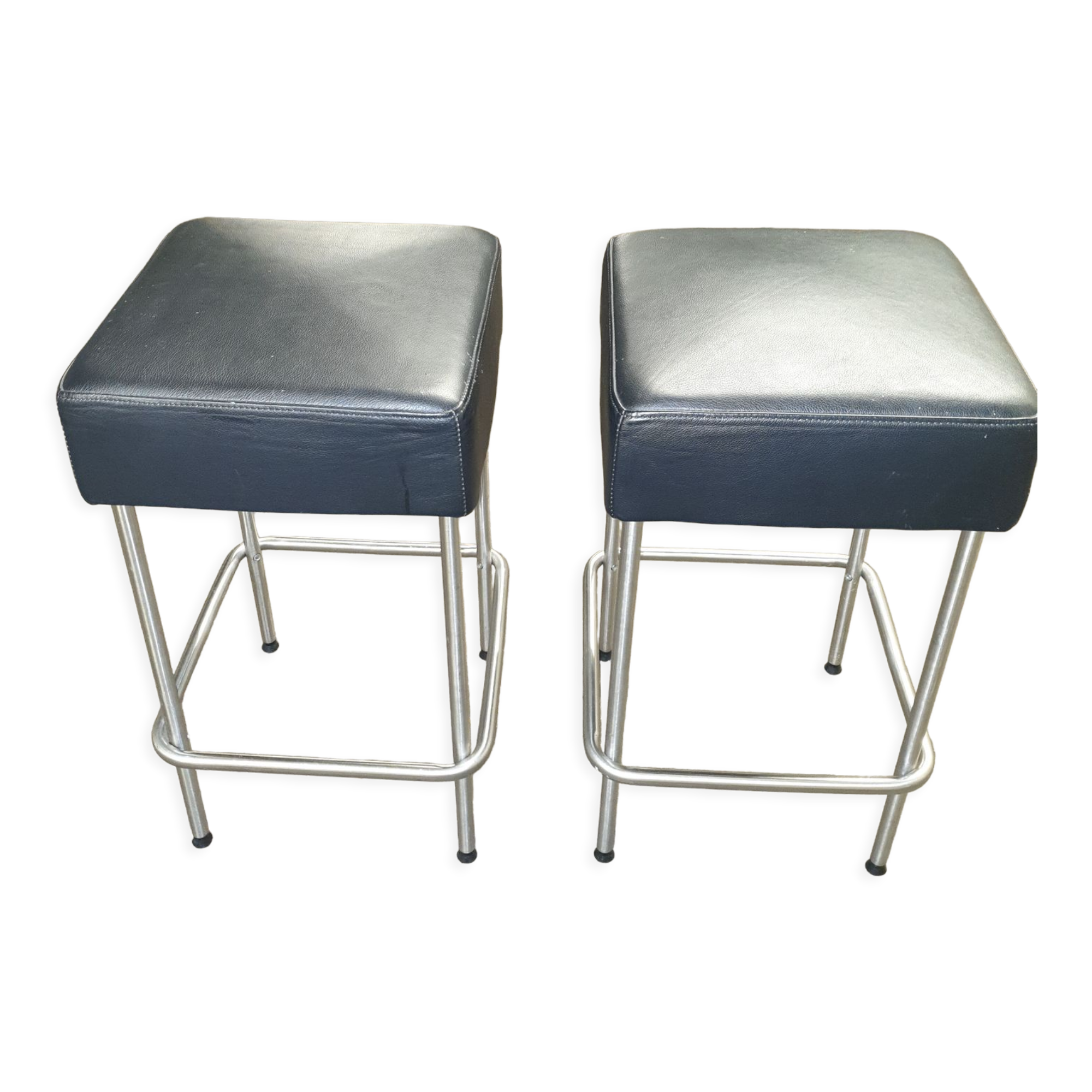 2 Richard Clack Stools - IKEA - Julius,